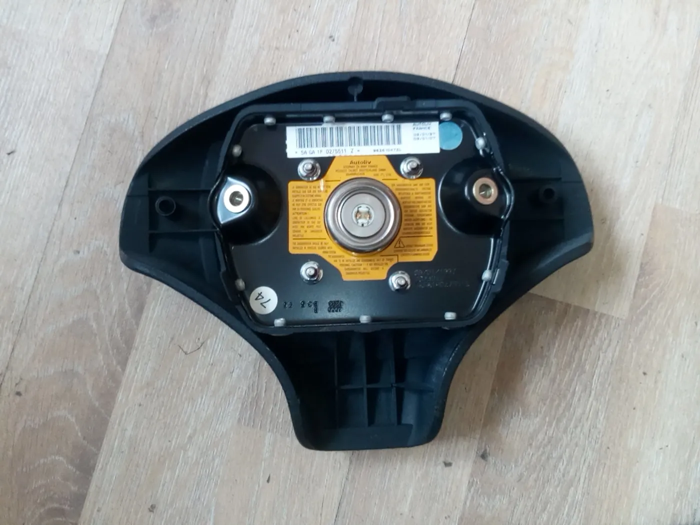 Airbag Peugeot 306 STYLE 1.6I ref. 96261047ZL - vista 2